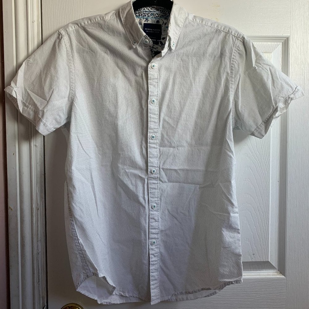 Denim & Flower Mens button up shirt